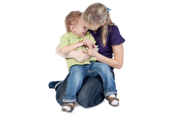 Family law attorney discussing child custody arrangements