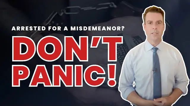 Misdemeanor Arrest in Arizona? Help is Here.